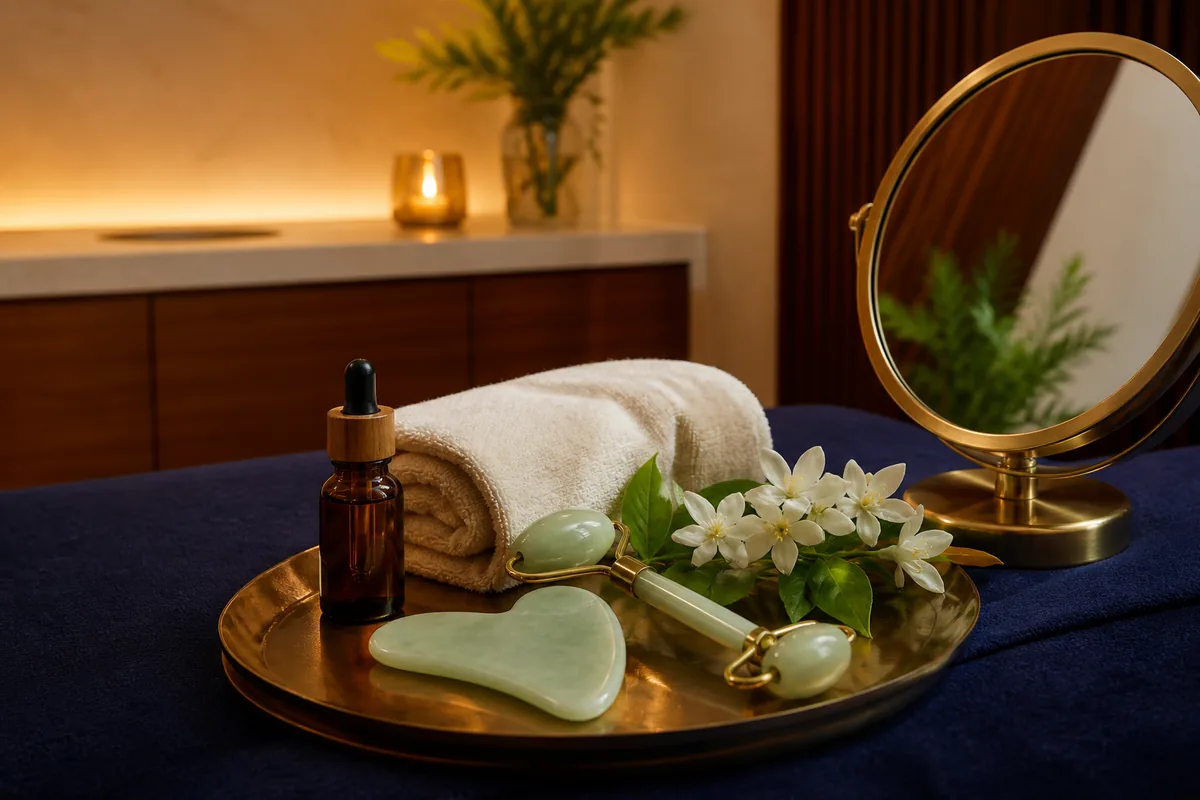 Facial massage ritual